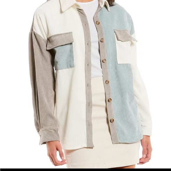 Ribbed Shacket - Picture 1 of 3